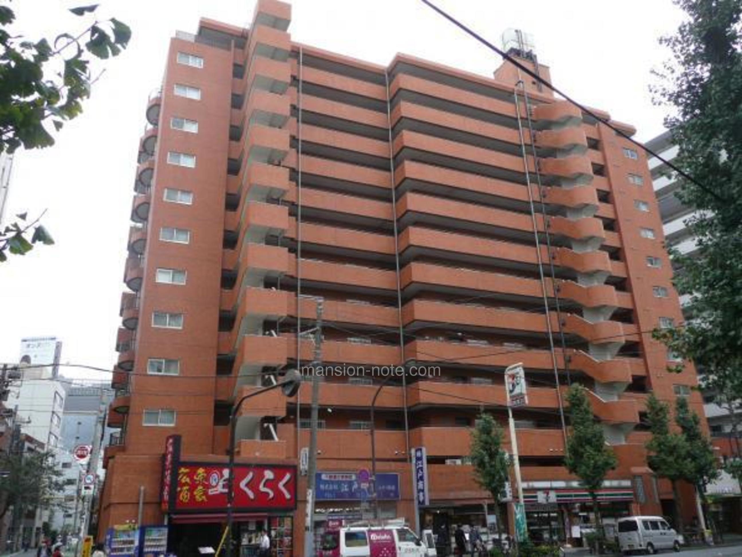 朝日 江戸川 橋 マンション